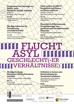 Flucht.Asyl.Geschlecht(