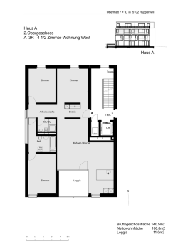 Haus A Haus A 2.Obergeschoss A 3R 4 1/2 Zimmer