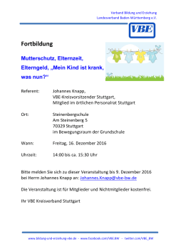 Fortbildung