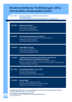 Programm Dienstagsfortbildung (AN)