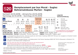 horaire et arr&ecirc;ts des bus de remplacement
