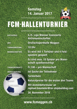 FCM-Hallenturnier