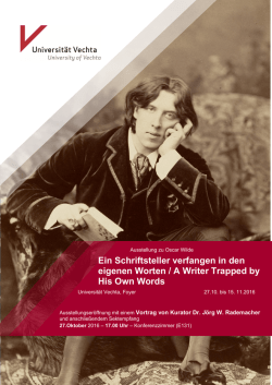 Ein Schriftsteller verfangen in den eigenen