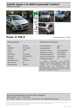 Preis: 9.790 - Autohaus Meklenborg