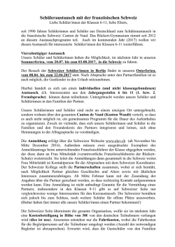 Infobrief lesen - R&uuml;ckert