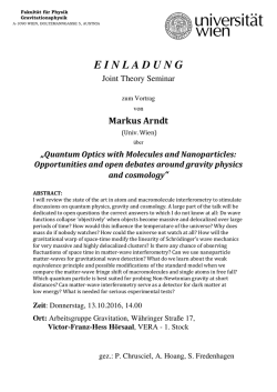 einladung - Fakult&auml;t f&uuml;r Mathematik