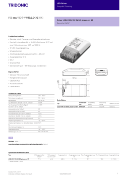 TALEXXconverter LCBU 10W 12V BASIC phase-cut SR