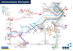 Liniennetzplan Rheinpfalz
