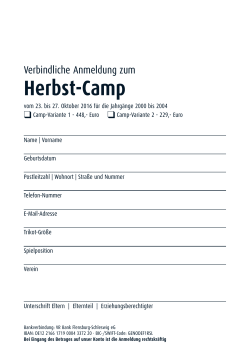 Herbst-Camp