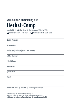 Herbst-Camp
