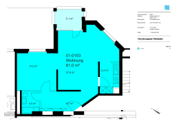 01-0103 Wohnung 61.0 m²
