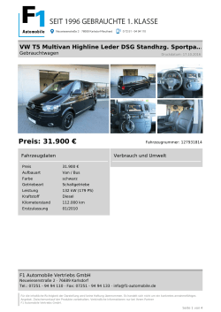 Preis: 31.900 - F1 Automobile
