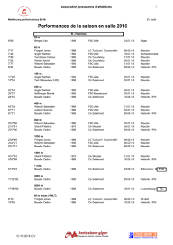 Saison 2016.xlsx - Association jurassienne d`athlétisme