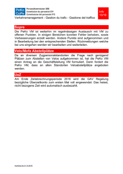 Info PeKo Oktober 16