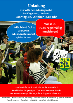 Einladung