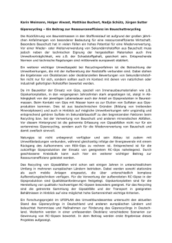 Ein Beitrag zur Ressourceneffizienz im - abw