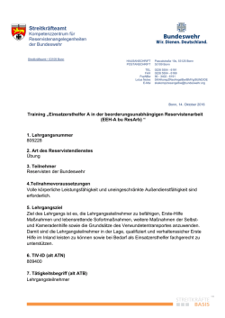 EH - Reservisten der Bundeswehr