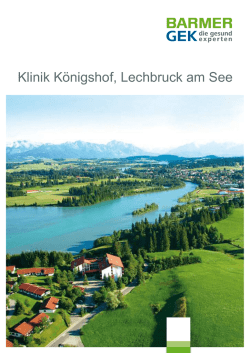 Klinik Königshof, Lechbruck am See