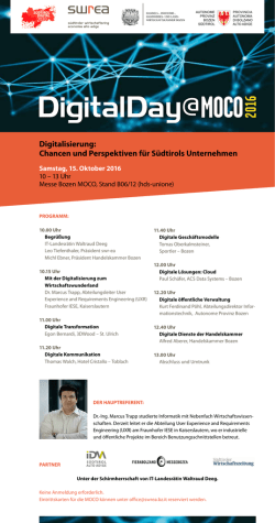 Digital Day MOCO Einladung