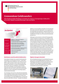 Grenzenlose Geldtransfers