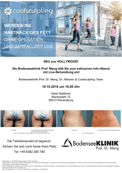 Infos zum Vortrag.
