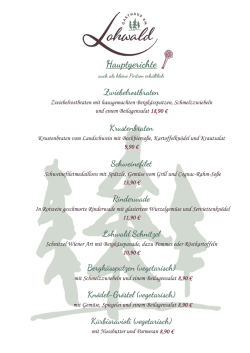 Hauptgerichte