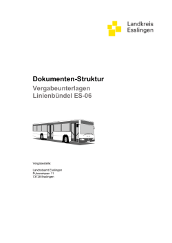 Dokumenten-Struktur - Landkreis Esslingen