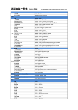 学部 - 九州大学