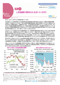 上昇基調が期待される米ドル（対円）