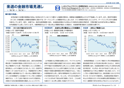 来週の金融市場見通し - しんきんアセットマネジメント投信