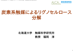 ⑤差替え_プレゼン資料様式 (ALCA)_北海道大