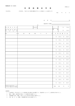 実 務 経 験 証 明 書