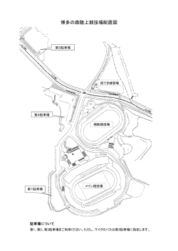 博多の森陸上競技場配置図