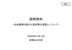 説明資料 - 内閣府