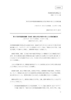 マルガリータ宣言日本語訳