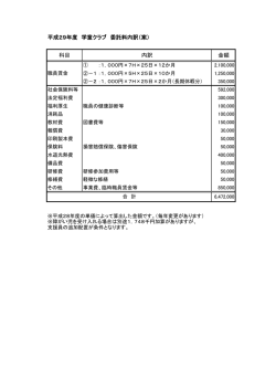 業務委託料