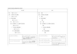 東京都土壌汚染対策指針新旧対照表
