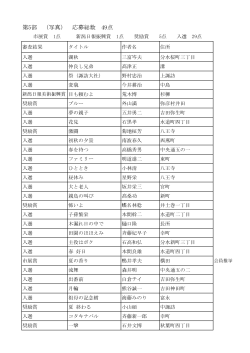 第5部 （写真） 応募総数 49点