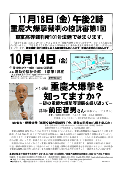 講師 - 重慶大爆撃 対日民間賠償請求訴訟