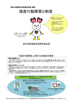 11-10 - 栃木県障害施設・事業協会