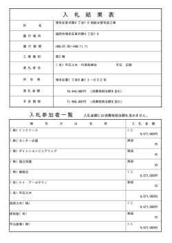 博多区東月隈4丁目16他配水管布設工事 （4kbyte）