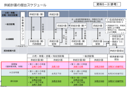 資料5-3（参考） 供給計画の提出スケジュール（PDF形式：171KB）