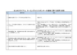 募集に関する質問及び回答（PDF形式：65KB）