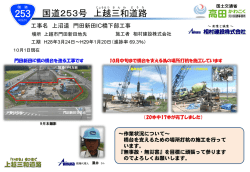 上沼道 門田新田IC橋下部工事