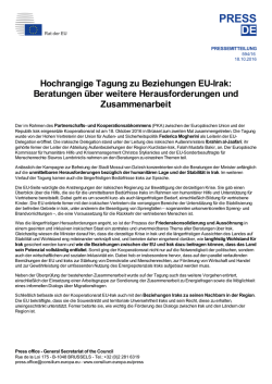 Herunterladen als pdf-Datei - Council of the European Union