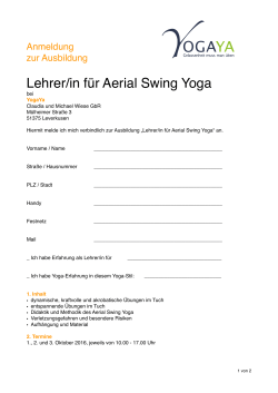 Anmeldung Ausbildung Aerial Swing Yoga Okt.2016.pages