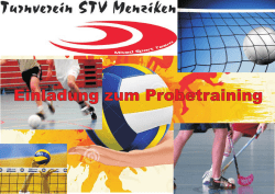Einladungskarte 2016 - Turnverein STV Menziken