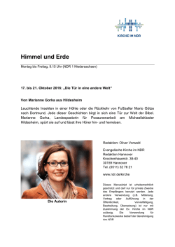 Die T&uuml;r in eine andere Welt