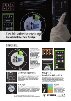 Industrial Interface Design