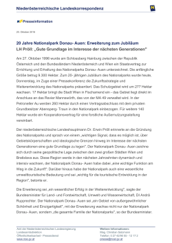 Seite als PDF speichern - Das Land Niederösterreich